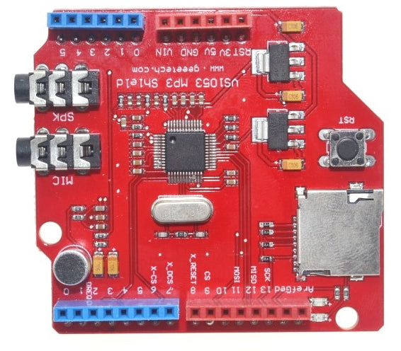 VS1053 Audio Codec MP3 Shield for Arduino UNO VS1053 Audio Codec MP3 Shield for Arduino UNO