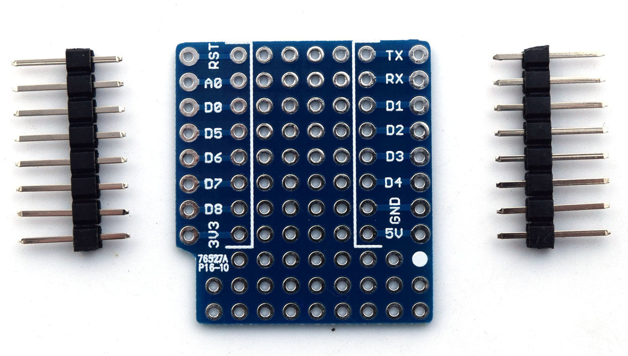 WeMos D1 Mini Protoboard Shields in packs of five from PMD Way with free delivery worldwide