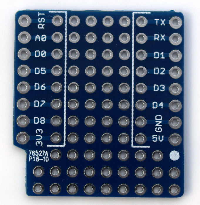 WeMos D1 Mini Protoboard Shields in packs of five from PMD Way with free delivery worldwide