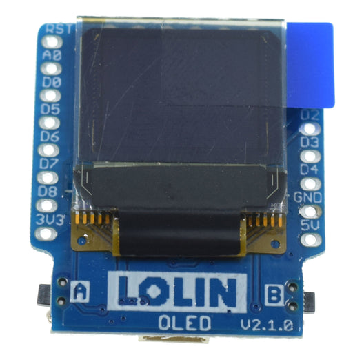 0.66" 64x48 OLED Display for WeMos LoLin Boards from PMD Way with free delivery worldwide