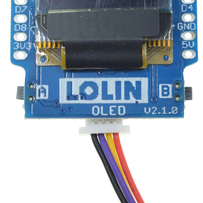 0.66" 64x48 OLED Display for WeMos LoLin Boards from PMD Way with free delivery worldwide