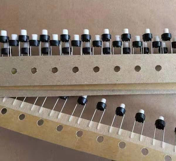 6 x 6 x 7mm White Stem Tactile Switch - 50 Pack from PMD Way with free delivery worldwide