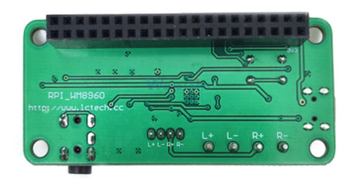 WM8960 Stereo Codec with Class D Speaker Driver pHAT for Raspberry Pi from PMD Way with free delivery worldwide