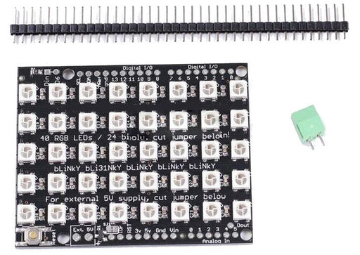 Incredible value WS2812B Addressable RGB LED Matrix Shield Kit for Arduino from PMD Way with free delivery, worldwide
