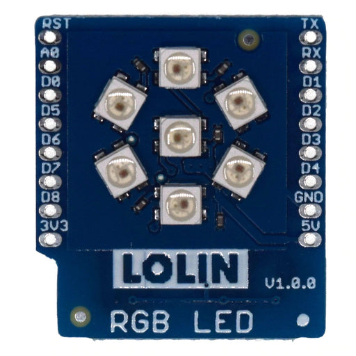 WS2812B RGB LED Shield for WeMos LoLin D1 Mini from PMD Way with free delivery worldwide