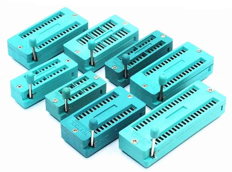 Zif Socket Arduino Zero Insertion Force ZIF IC Sockets - Various Sizes — PMD Way